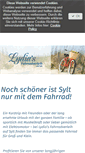 Mobile Screenshot of lydias-sylt.de